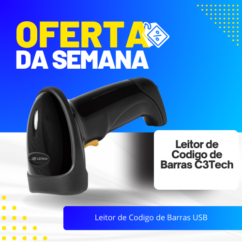 Leitor de Codigo de Barras C3Tech