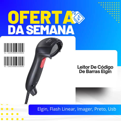 Leitor De Código De Barras Elgin