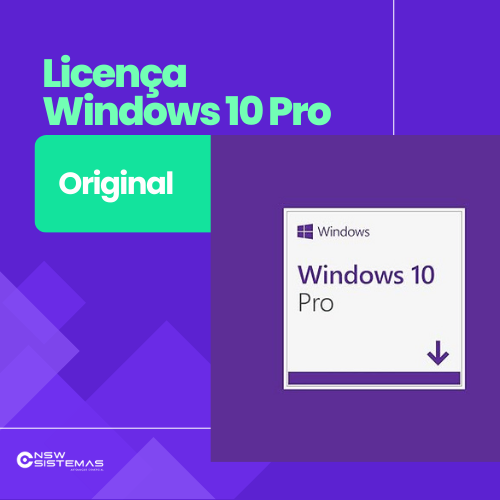 Licença windows 10 pro Original