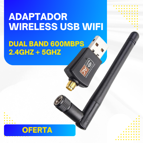 Adaptador Wireless Usb Wifi